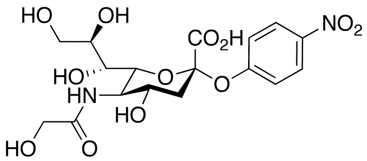 2-O-(p-Nitrophenyl)-α-D-N-glycolylneuraminic Acid