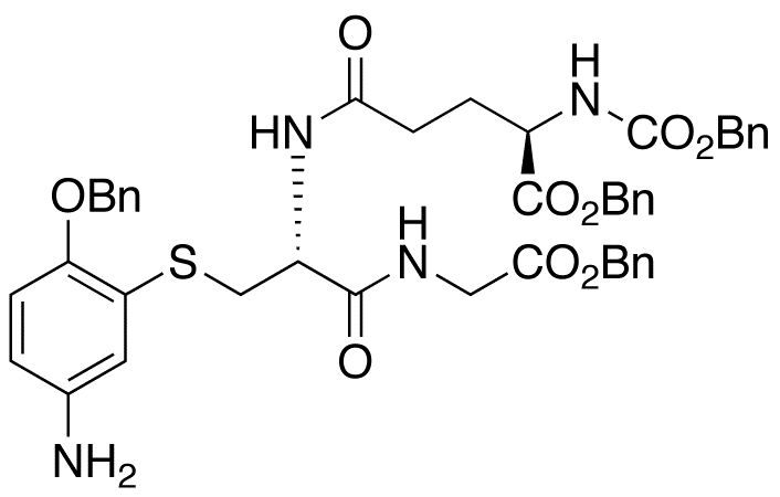 2-O-Benzyl-N-carboxybenzyl-N’-desacetyl Acetaminophen Glutathione Dibenzyl Ester