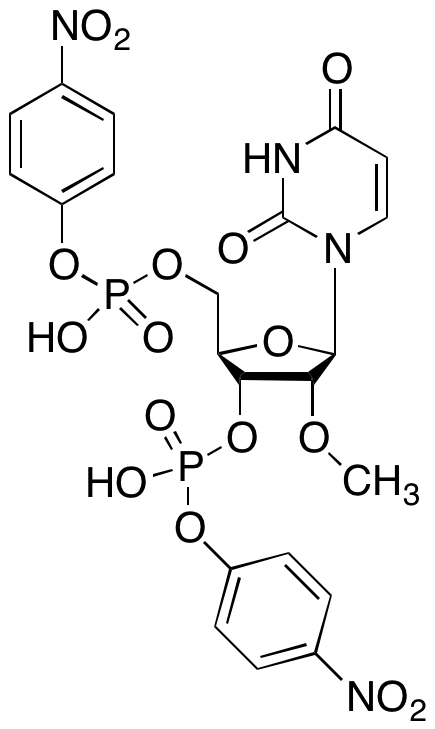 2’-O-Methyluridine 3’,5’-Bis(4-nitrophenyl)phosphate Diester