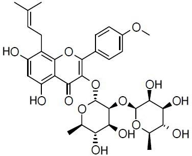 2-O-Rhamnosylicariside II