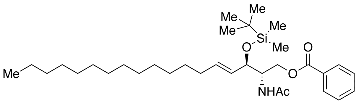 2-O-tert-Butyldimethylsilyl-1-O-benzoyl C2 Ceramide