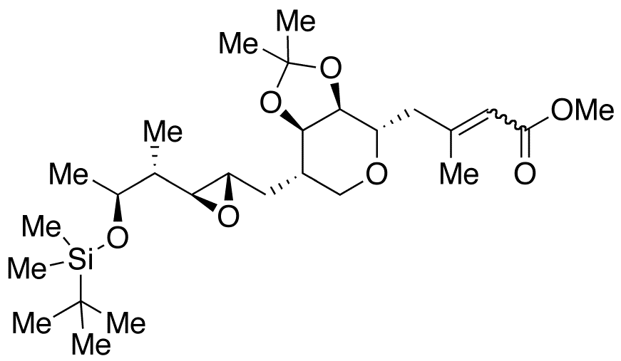 2-O-tert-Butyldimethylsilyl-6,7-O-(1-methylethylene)-monic Acid A Methyl Ester