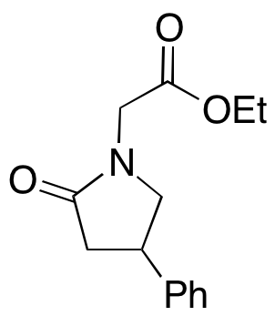 2-Oxo-4-phenyl-1-pyrrolidineacetic Acid Ethyl Ester