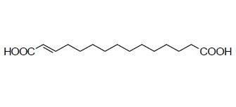 2-Pentadecenedioic acid