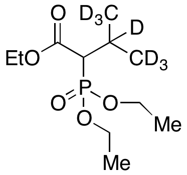 2-Phosphono-3-(methylbutyric Acid) Triethyl Ester-d7