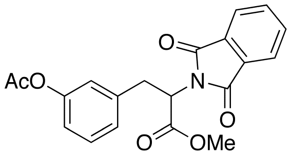 2-Phthalimidyl-3-(3’-acetoxyphenyl)propionic Acid Methyl Ester