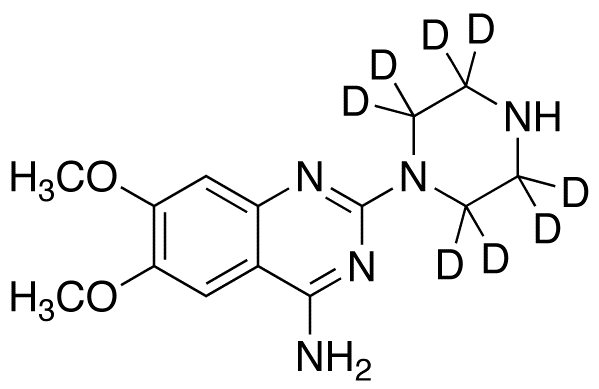 2-Piperazinyl-4-amino-6,7-dimethoxyquinazoline-d8