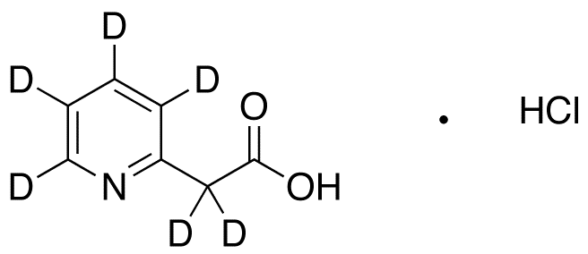 2-Pyridylacetic Acid-d6 Hydrochloride (Major)