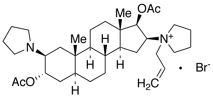 2-Pyrrolidinyl-3-acetyl Desmorpholinylrocuronium Bromide