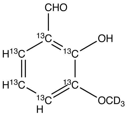 2-Vanillin-13C6,d3