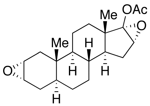 2α,3α:16α,17α-Diepoxy-17β-acetoxy-5α-androstane