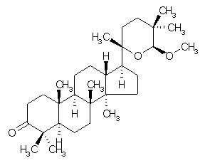 20,24-Epoxy-24-methoxy-23(24-25)abeo-dammaran-3-one