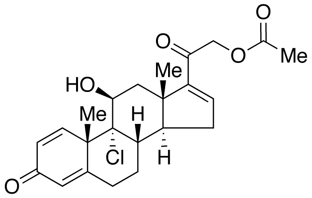 21-Acetoxy-9α-chloro-11β-hydroxypregna-1,4,16-triene-3,20-dione