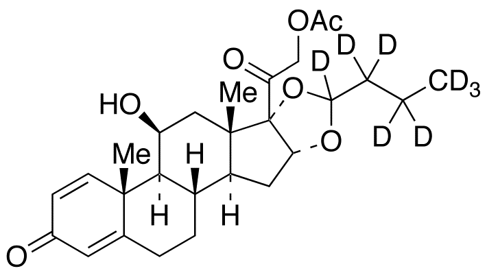 21-Acetyloxy Budesonide-d8