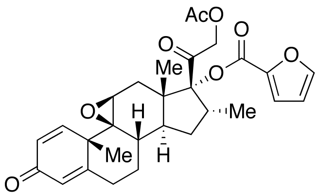 21-Acetyloxy Deschloromometasone Furoate 9,11-Epoxide