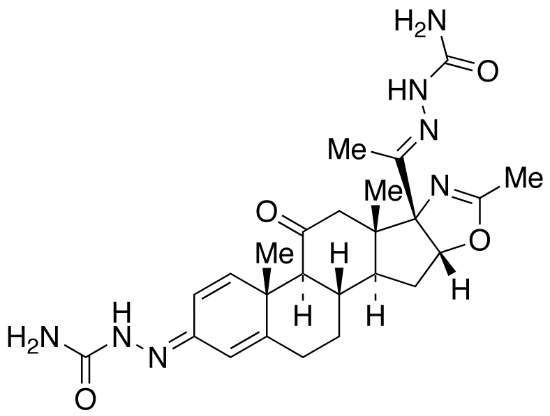 21-Deacetoxy 11-Oxodeflazacort-3,20-hydrazinecarboxamide