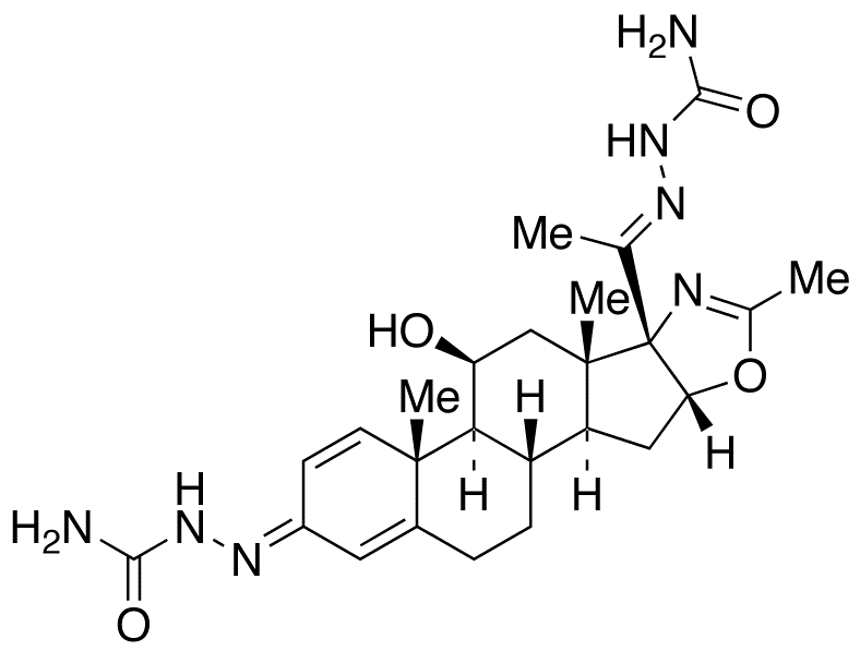 21-Deacetoxy Deflazacort-3,20-hydrazinecarboxamide