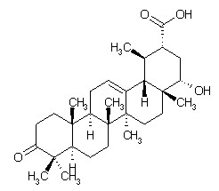 22-Hydroxy-3-oxo-12-ursen-30-oic acid