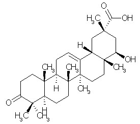 22-Hydroxy-3-oxoolean-12-en-29-oic acid