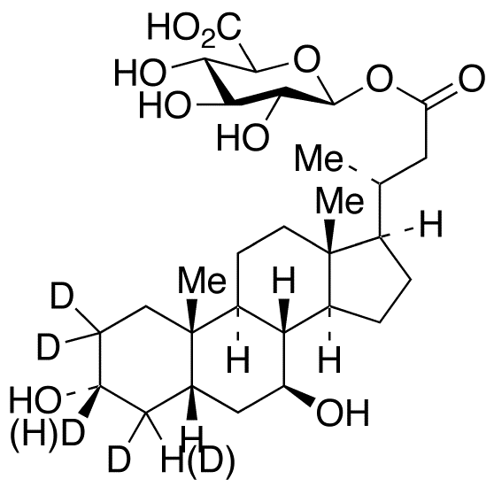 24-Nor Ursodeoxycholic Acid-d5 (major) Acyl-β-D-glucuronide