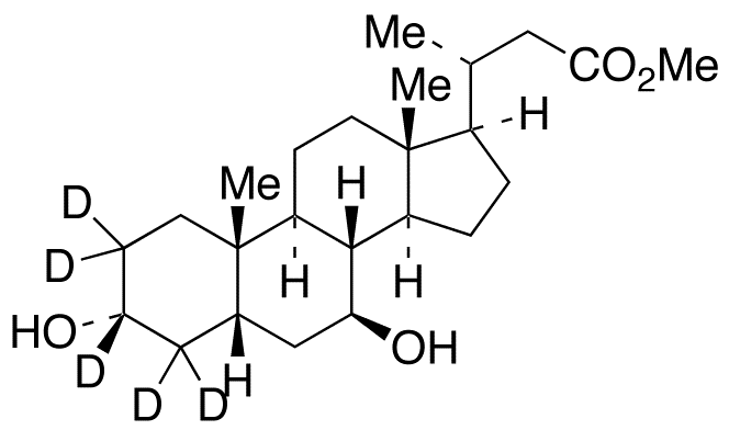 24-Nor Ursodeoxycholic Acid-d5 Methyl Ester