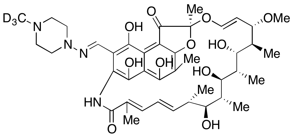 25-Desacetyl Rifampicin-d3