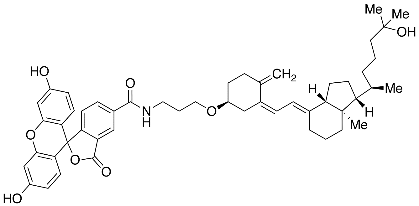 25-Hydroxy Vitamin D3 3,3’-(Carboxyfluorescein)aminopropyl Ether