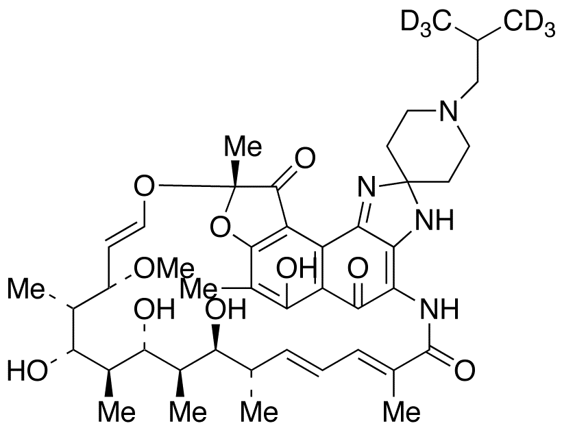 25-O-Deacetyl Rifabutin-d6