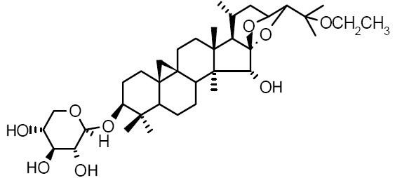 25-O-ethylcimigenol-3-O-beta-D-xylopyranoside