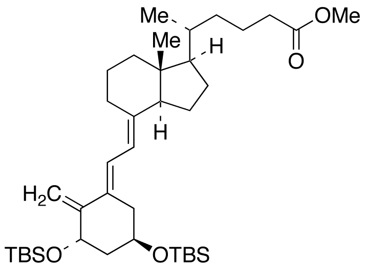 26,27-Didesmethyl-1,3-(tert-butyldimethylsilyl) (5E)-Calcitriol 24-Carboxylic Acid Methyl Ester