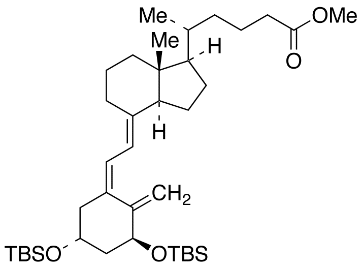 26,27-Didesmethyl-1,3-(tert-butyldimethylsilyl) (5Z)-Calcitriol 24-Carboxylic Acid Methyl Ester