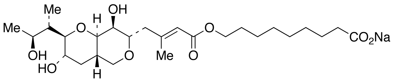 2H,5H-Pyrano[4,3-b]pyranyl Mupirocin Sodium Impurity