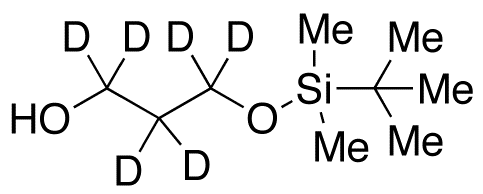 3-[[(1,1-Dimethylethyl)dimethylsilyl]oxy]-1-propanol-d6