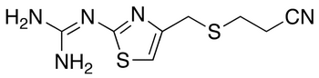 3-[[[2-[(Diaminomethylene]amino-4-thiazolyl]thio]propionitrile