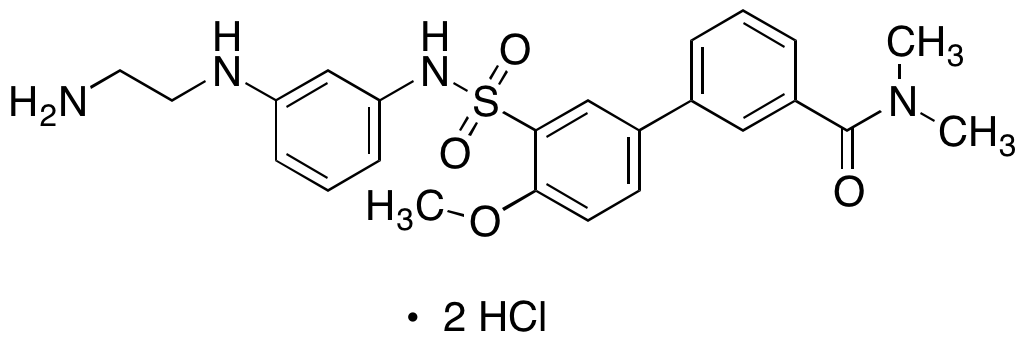 3’-[[[3-[(2-Aminoethyl)amino]phenyl]amino]sulfonyl]-4’-methoxy-N,N-dimethyl-[1,1’-Biphenyl]-3-carboxamide Hydrochloride