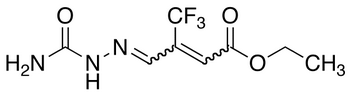 3-[[2-(Aminocarbonyl)hydrazinylidene]methyl]-4,4,4-trifluoro-2-butenoic Acid Ethyl Ester