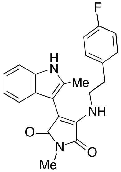 3-((4-Fluorophenethyl)amino)-1-methyl-4-(2-methyl-1H-indol-3-yl)-1H-pyrrole-2,5-dione