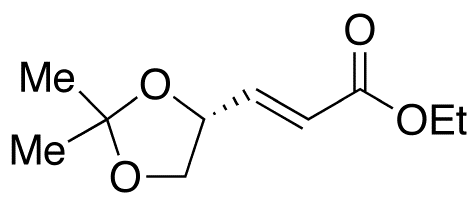 3-[(4R)-2,2-Dimethyl-1,3-dioxolan-4-yl]-2-propenoic Acid Ethyl Ester