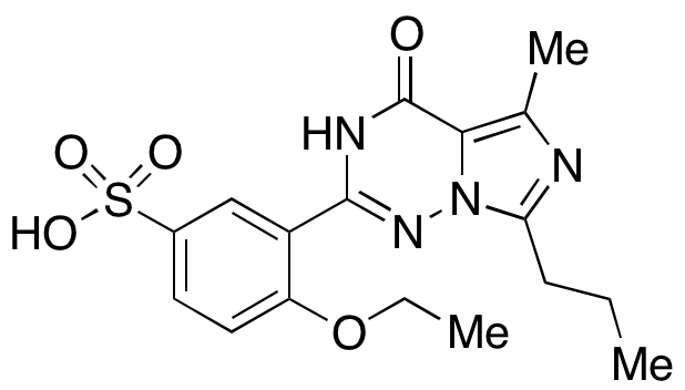 3-(1,4-Dihydro-5-methyl-4-oxo-7-propylimidazo[5,1-f][1,2,4]triazin-2-yl)-4-ethoxybenzenesulfonic Acid