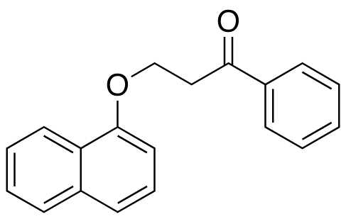 3-(1-Naphthalenyloxy)propiophenone