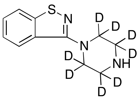 3-(1-Piperazinyl-d8)-1,2-benzisothiazole