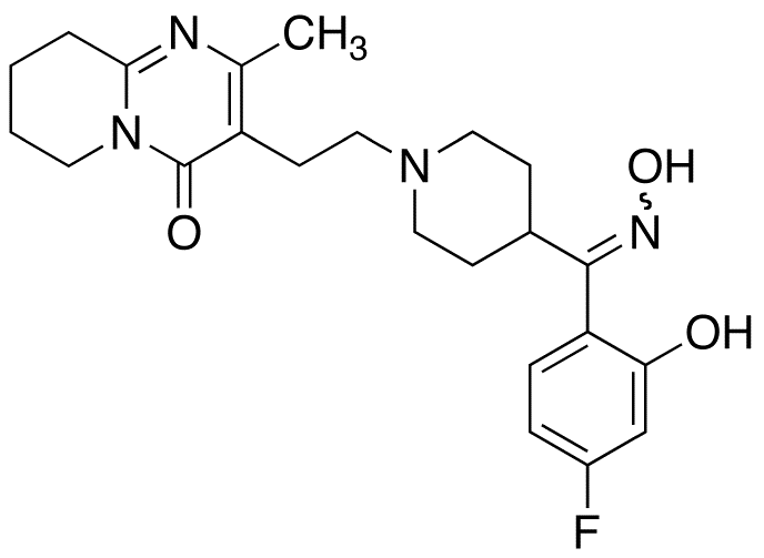 3-[2-[4-[(4-Fluoro-2-hydroxyphenyl)(hydroxyimino)methyl]-1-piperidinyl]ethyl]-6,7,8,9-tetrahydro-2-methyl-4H-pyrido[1,2-a]pyrimidin-4-one;