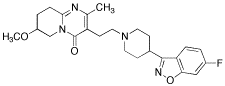 3-[2-[4-(6-Fluoro-1,2-benzisoxazol-3-yl)-1-piperidinyl]ethyl]-6,7,8,9-tetrahydro-7-methoxy-2-methyl-4H-pyrido[1,2-a]pyrimidin-4-one