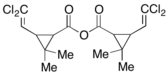 3-(2,2-Dichloroethenyl)-2,2-dimethyl-cyclopropanecarboxylic Acid Anhydride