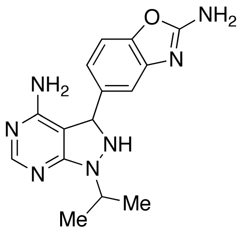 3-(2-Amino-5-benzoxazolyl)-1-(1-methylethyl)-1H-pyrazolo[3,4-d]pyrimidin-4-amine