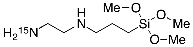 3-(2-Aminoethylamino)propyl]trimethoxysilane-15N