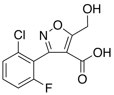 3-(2-Chloro-6-fluorophenyl)-5-(hydroxymethyl)-4-isoxazolyl]carboxylic Acid