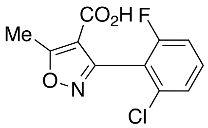 3-(2-Chloro-6-fluorophenyl)-5-methylisoxazole-4-carboxylic Acid