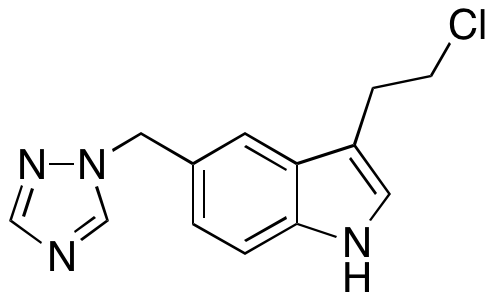 3-(2-Chloroethyl)-5-(1H-1,2,4-triazol-1-ylmethyl)-1H-indole