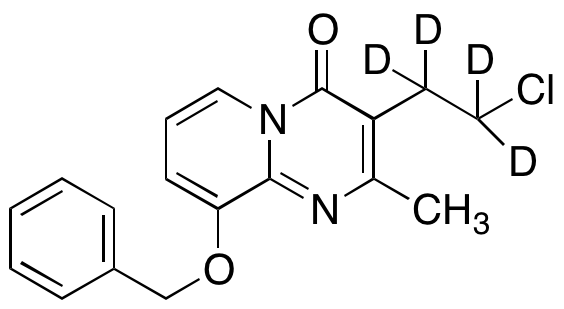 3-(2-Chloroethyl-d4)-2-methyl-9-(benzyloxy)-4H-pyrido[1,2a]pyrimidin-4-one